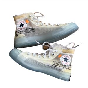Converse Off-White x Chuck 70 Vulcanized "The Ten" Size 8 Women